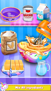 Unicorn Cake Maker-Bakery Game - Screenshot 2