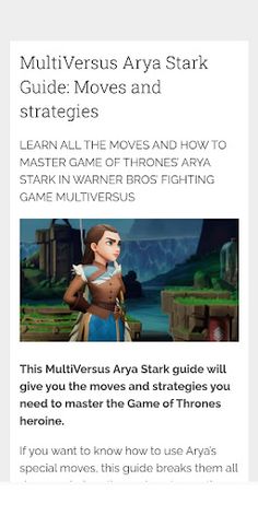 Guide For MultiVersus WB - Screenshot 3