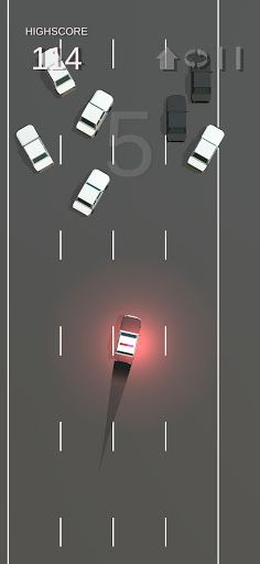 Crazy Driver Free version - Screenshot 1