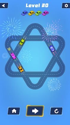 Car puzzle: Traffic loop - Screenshot 2