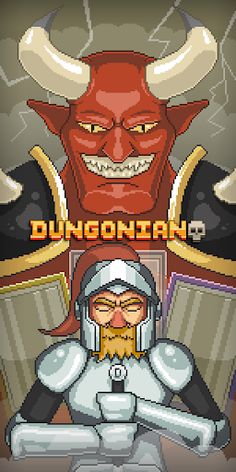 Dungonian: Pixel card puzzle d - Screenshot 1