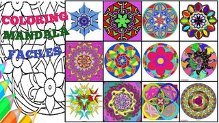 Coloring Mandala Faciles - Screenshot 1