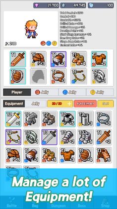 Jelly Knights : Idle RPG - Screenshot 4