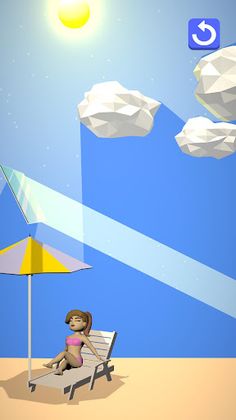 Sunbathing 3D - Screenshot 2