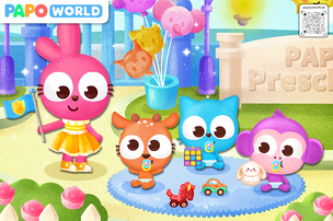 Papo Town Kids Preschool Game - Screenshot 1