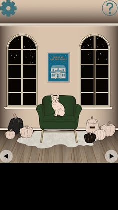 NIGHT AT CAT CAT HOUSE escape - Screenshot 4