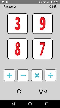 The 24 Game - Screenshot 4