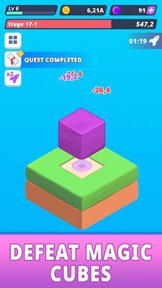 Tap Tap Cube - Idle Clicker - Screenshot 3