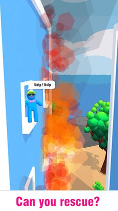 Rescue Fire - Ladder Puzzle - Screenshot 2