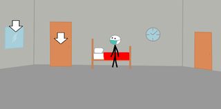 Stickman Escape Hospital Virus - Screenshot 3