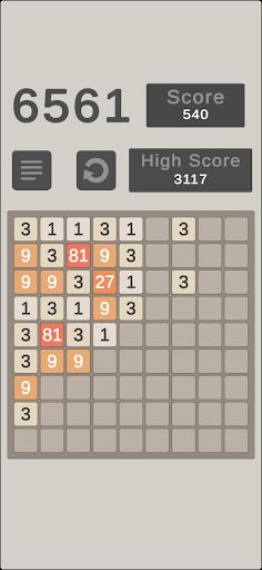 6561:Merge 3 Puzzles - Screenshot 1