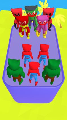 Merge Poppy Blue Monster - Screenshot 4