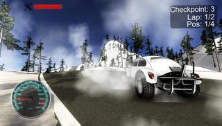 Looney Rally racing rally game - Screenshot 2