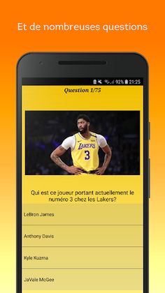 Basket Quiz: Le Quiz sur la NB - Screenshot 3