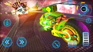 Space Bike Galaxy Race - Screenshot 3