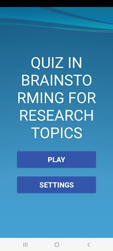 QUIZ GAME IN 3IS - Screenshot 1