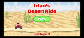 Irfan's Desert Ride - Screenshot 1