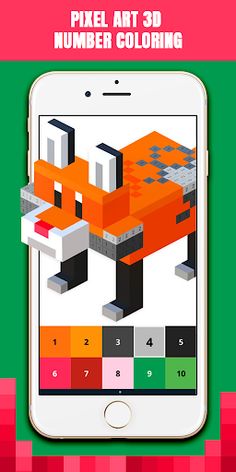 Pixel Art 3D Number Coloring - Screenshot 1