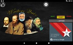 Writers Quiz - Screenshot 4