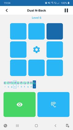 Dual N-Back - DNB - Screenshot 3