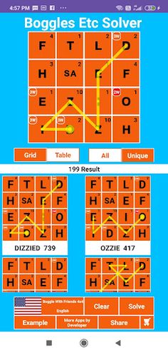 Boggles Solver Cheat - Screenshot 1