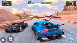4 Wheels Racing - Screenshot 2