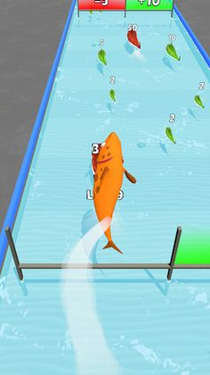 Level Up Fish 3D - Screenshot 2