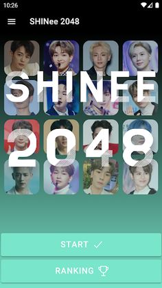 SHINee 2048 Game - Screenshot 1