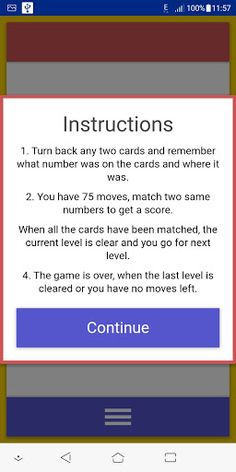 Number Memory Game - Screenshot 4