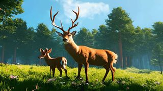 Deer Simulator Forest Animals - Screenshot 1