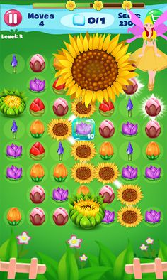 Blossom Charming: Flower games - Screenshot 2