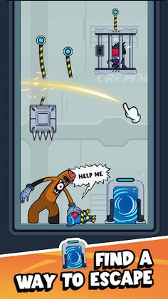 Rescue from Rainbow Monster - Screenshot 1