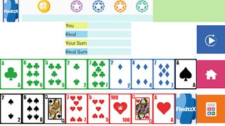 Brain Card Game - Find12x - Screenshot 2