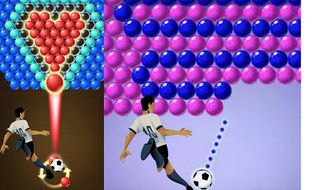 buble shooter -ronaldo - Screenshot 1