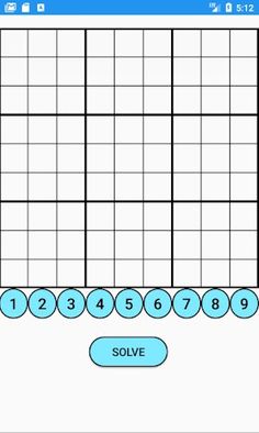 Sudoku solver - Screenshot 1