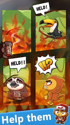 Jump Monkey:Saving Amazon - Screenshot 2