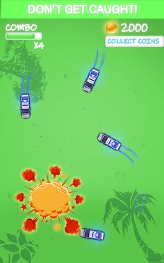 Police Car Escape Pursuit Car - Screenshot 4