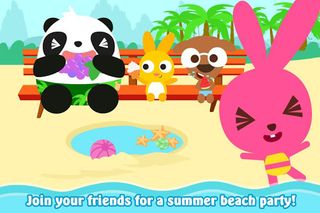 Purple Pink Summer Beach - Screenshot 2