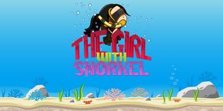 The Girl With Snorkel - Screenshot 1