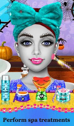 Halloween Hair Stylist Salon - Screenshot 1
