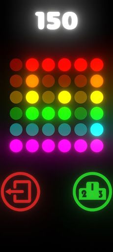 Neon pop it - Screenshot 1