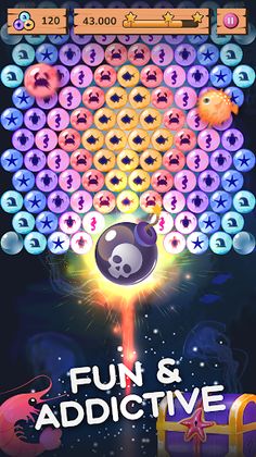 Bubble Shooter Sea Pop Puzzle - Screenshot 2