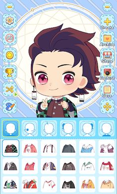 Aymi Anime Avatar Maker:emoji - Screenshot 2