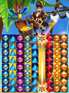 Diamonds Match Pirate Clash ⚓ - Screenshot 3