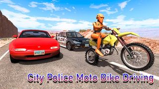 City Police Moto Bike Crash - Screenshot 3