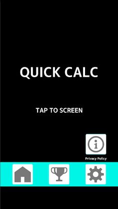 Mental math training - Screenshot 1