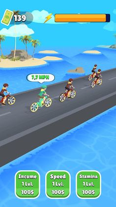 Bicycle Race - Screenshot 2
