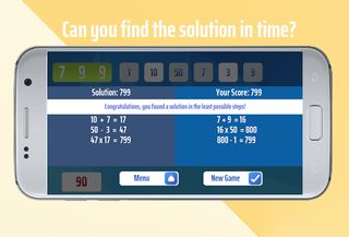 Countdown Numbers - Screenshot 2