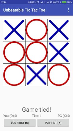 Unbeatable Tic Tac Toe - Screenshot 2
