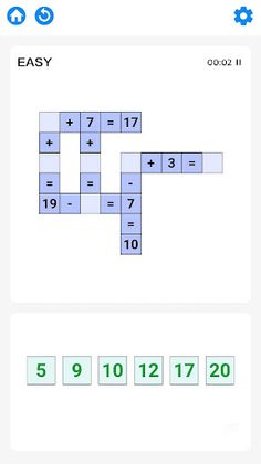 CrossMath: IQ Riddles - Screenshot 2